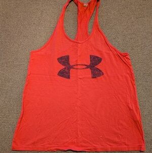 Under Armour Vibrant Red Sleeveless Top